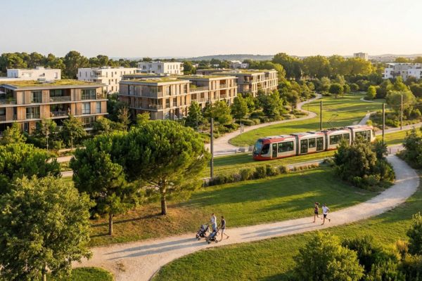 Comparaison avec les quartiers voisins de Montpellier